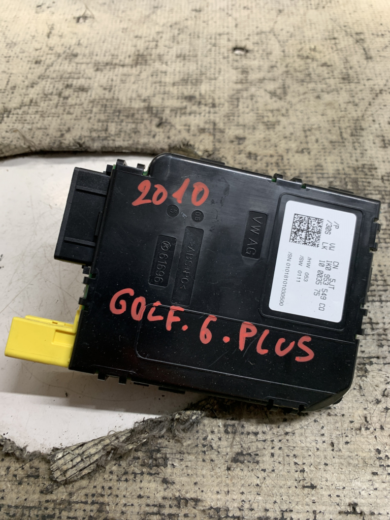 Calculator manete Volkswagen Golf 6 Plus 1.6 Motorina 2010, 1K0953549CQ