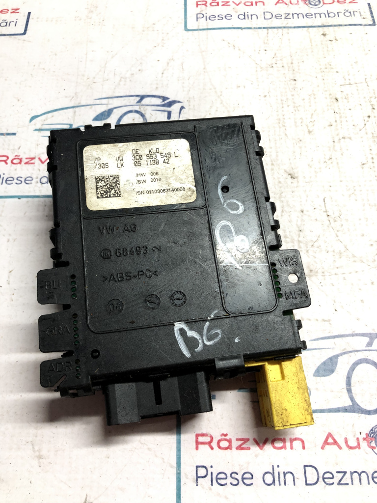 Calculator manete Volkswagen Passat B6 2006, 3C0953549L