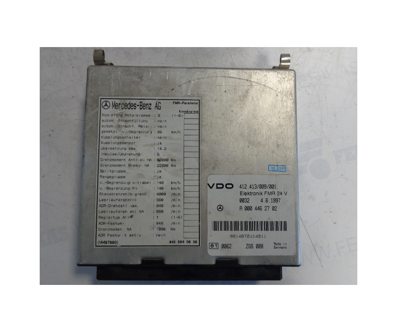 Calculator Mercedes ACTROS, A0004462702, 412413009001,