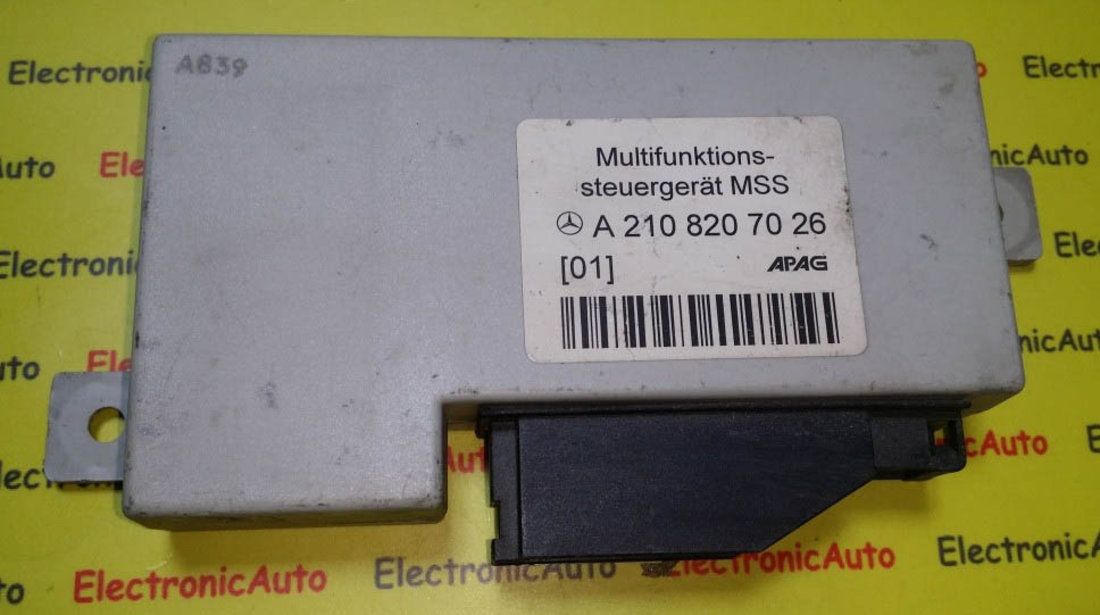 Calculator Mercedes E-Class A2108207026