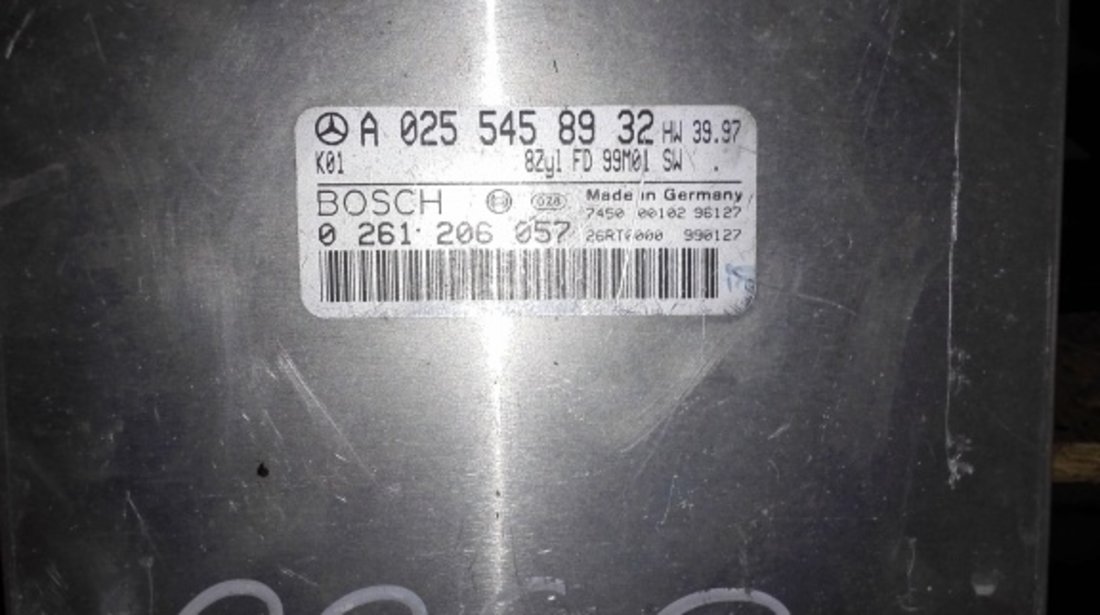 Calculator Mercedes S320 benzina w220 A0255458932