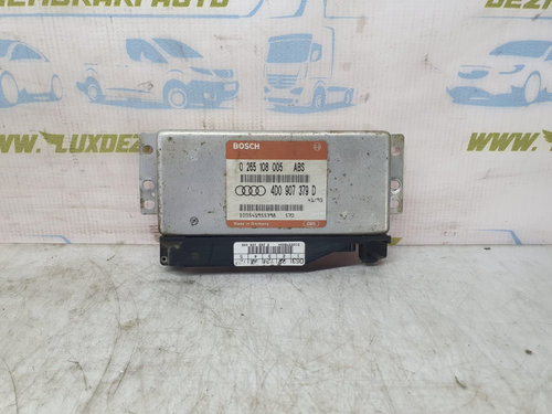 Calculator modul ABS 4d0907379d 1.6 benzina ADP AHL Audi A4 B5 [1994 - 1999]