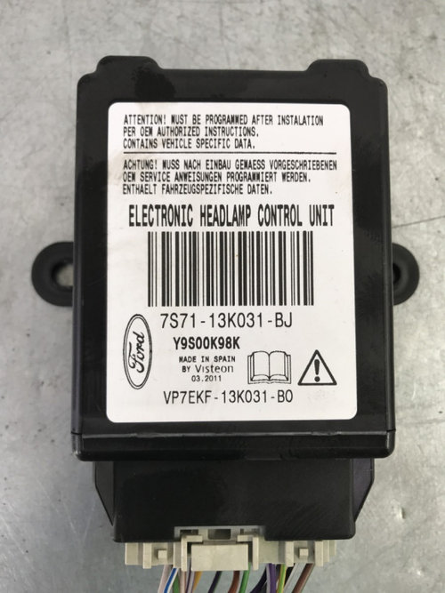 Calculator modul afs Ford Mondeo MK4 Facelift 2.2 TDCi Durashift , 200cp sedan 2011 (7S7113K031BJ)