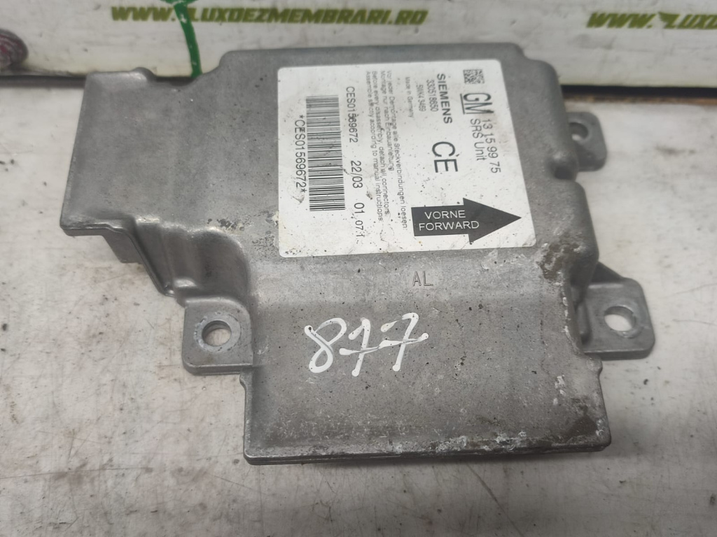 Calculator modul airbag 13159975 Opel Vectra C [2002 - 2005] 2.2 cdti Y22DTR