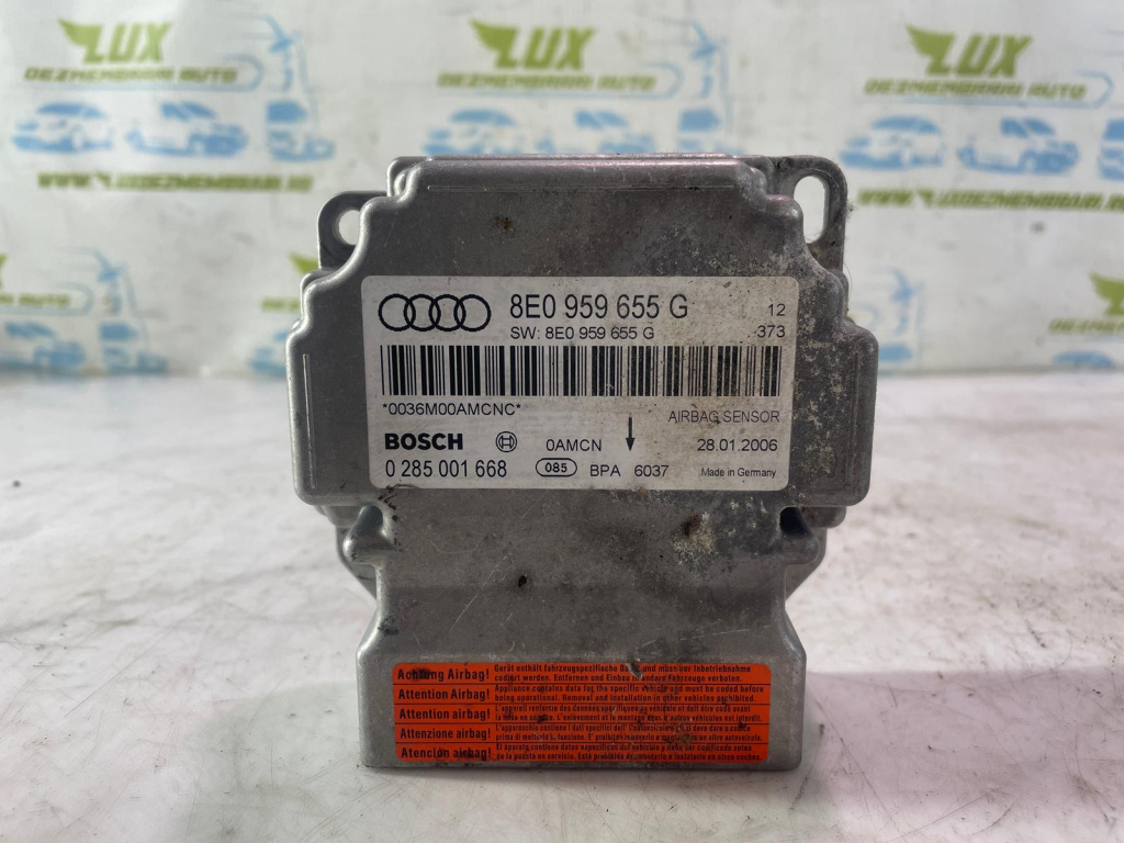 Calculator modul airbag 8e0959655g Audi A4 B7 [2004 - 2008] 2.0 tdi BPW