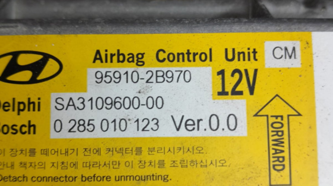 Calculator modul airbag 95910-2b970 Hyundai Santa Fe CM [2006 - 2010]