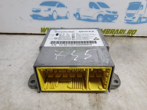 Calculator modul airbag A2048709426 Mercedes-Benz C-Class W204/S204 [2007 - 2012] 2.2 cdi 651.911