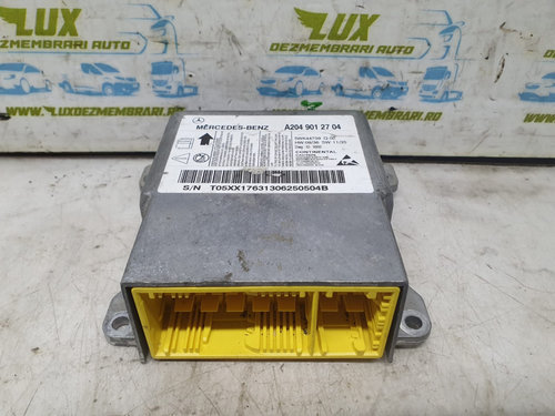 Calculator modul airbag a2049012704 Mercedes-Benz C-Class W204/S204 [2007 - 2012]
