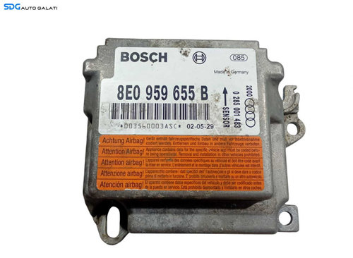 Calculator Modul Airbag Audi A4 B6 2001 - 2005 Cod 8E0959655B [L6236]