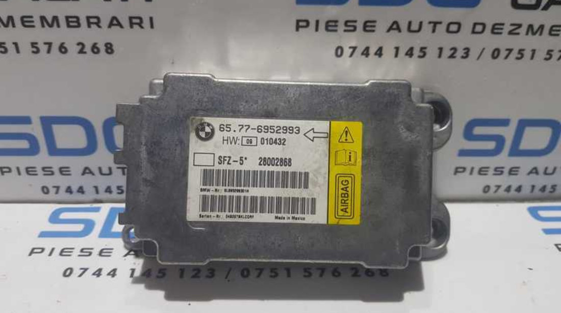 Calculator Modul Airbag BMW Seria 5 E60 E61 2003 - 2010 Cod 6952993