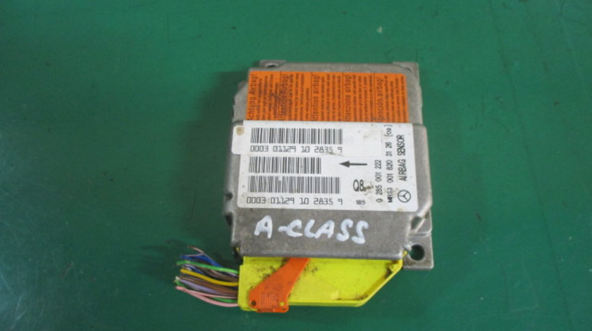 CALCULATOR / MODUL AIRBAG COD 0285001222 / 0018203126 MERCEDES A-CLASS W168 FAB. 1998 - 2004 ⭐⭐⭐⭐⭐