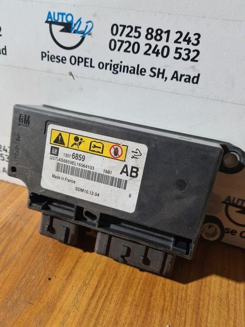 Calculator modul airbag Opel Meriva B 2010-2014 13576859