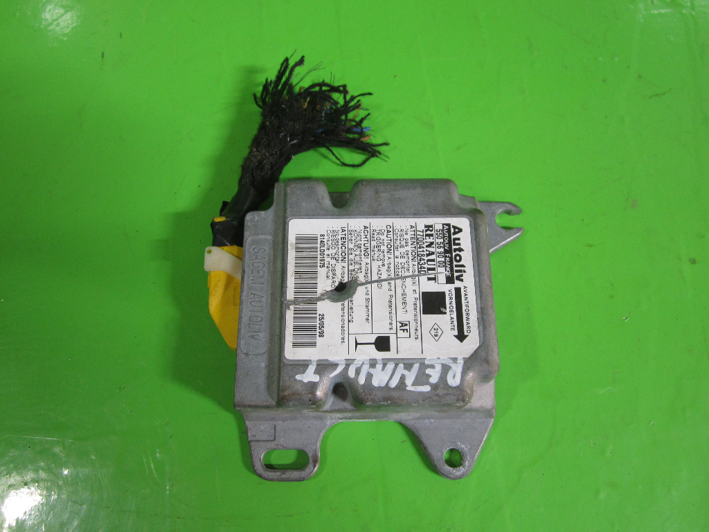 CALCULATOR / MODUL AIRBAG RENAULT MEGANE SCENIC 1 FAB. 1996 - 2003 ⭐⭐⭐⭐⭐