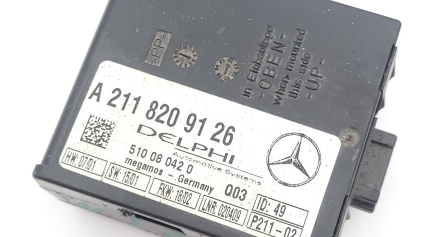 Calculator / Modul Alarma Mercedes-Benz C-CLASS (W203) 2000 - 2007 A2118209126, 2118209126, 510080420