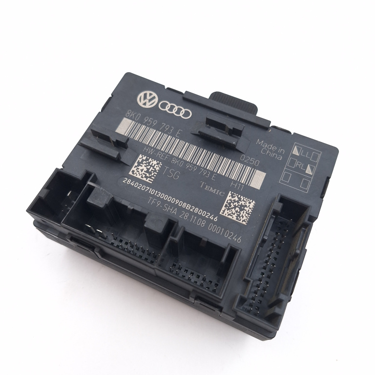 Calculator / Modul Audi A4 B8 (8K) 2007-2015 2.0 Tdi Cagc Motorina Fata Stanga Usa / Portiera 8K0959793E, 8K0959793, 8K0 959 793 E, 8K0 959 793 Temic