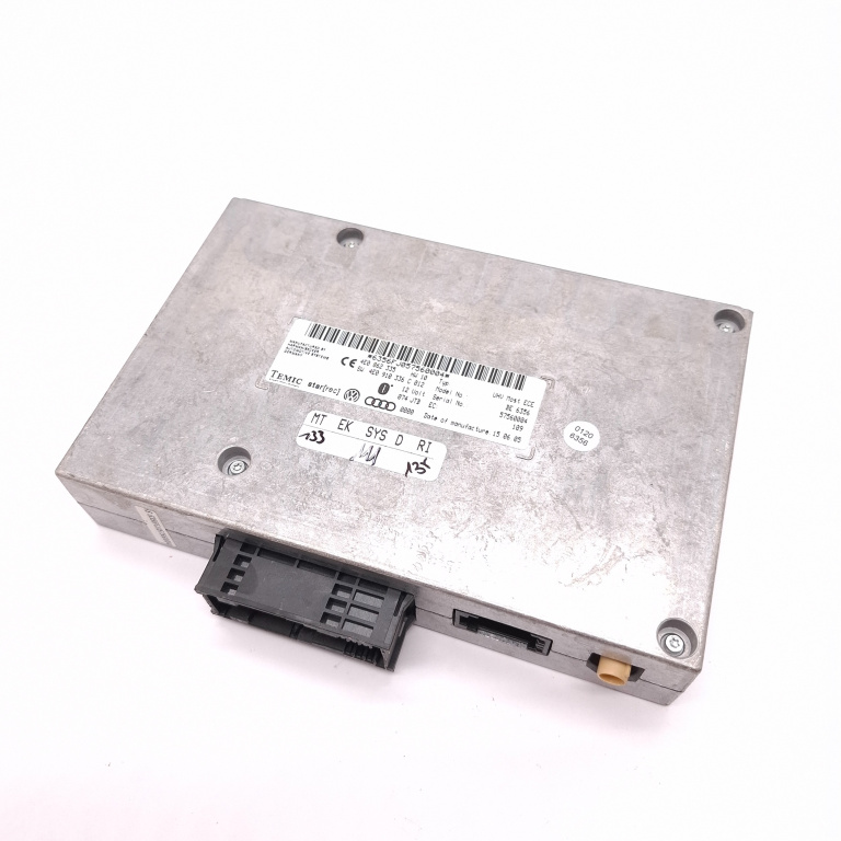 Calculator / Modul Audi A6 (4F, C6) 2004-2011 Bluetooth 4E0910336C, 4E0 910 336 C, 4E0910336C, 4E0862335, 4E0 862 335 , Be6356, 57560004, 6356Fj057560004, 6356F J057560004 Temic