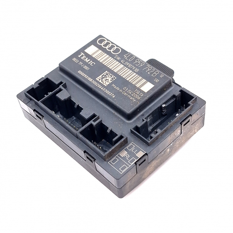 Calculator / Modul Audi Q7 (4L) 2006-2015 3.0 Tdi Bug Motorina Usa / Portiera 4L0959792B, 4L0910793B, 0033Tfj0001 Temic