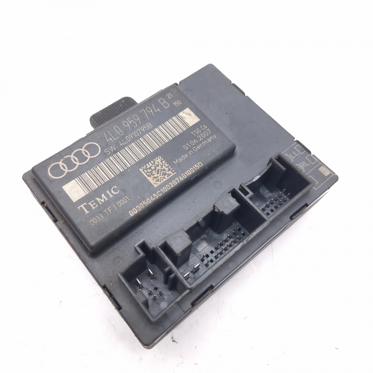 Calculator / Modul Audi Q7 (4L) 2006-2015 Usa / Portiera 4L0959794B, 4L0910795B, 00005045C1002076010015D, 0033Tfj0001, Tsgc6 Temic