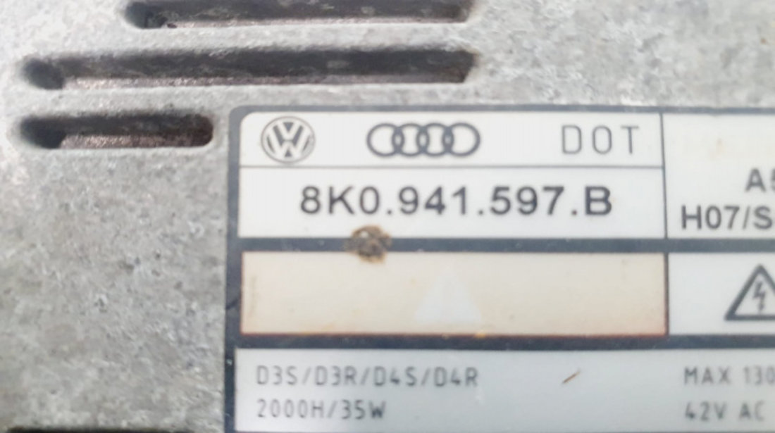 Calculator modul balast xenon 8ko 941 597 b Audi A6 4G/C7 [2010 - 2014]
