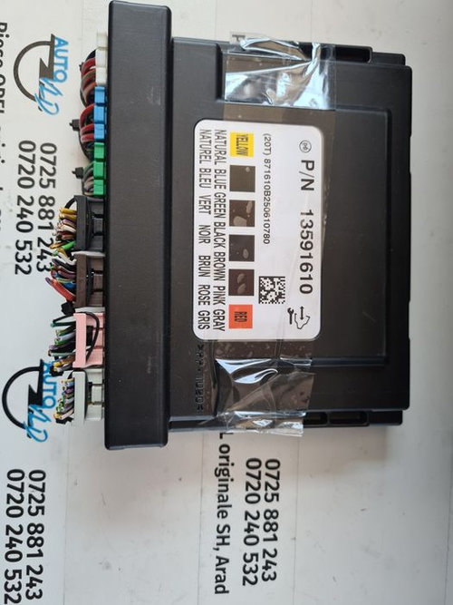 Calculator modul BCM confort Opel Astra J Zafira C 13591610
