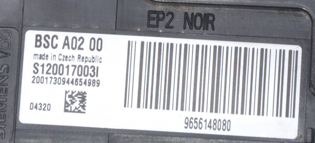 Calculator modul bsc Peugeot 407 / 9656148080 / S120017003
