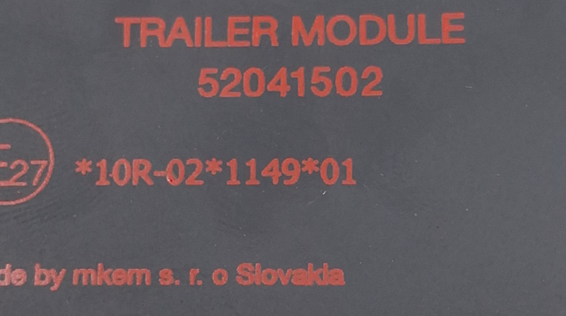 Calculator Modul Carlig Tractare Mercedes-Benz C-CLASS (W203) 2000 - 2007 Benzina 10R02114901, 52041502, CH623405, CH623405, 1221040509XX, MBAA100505