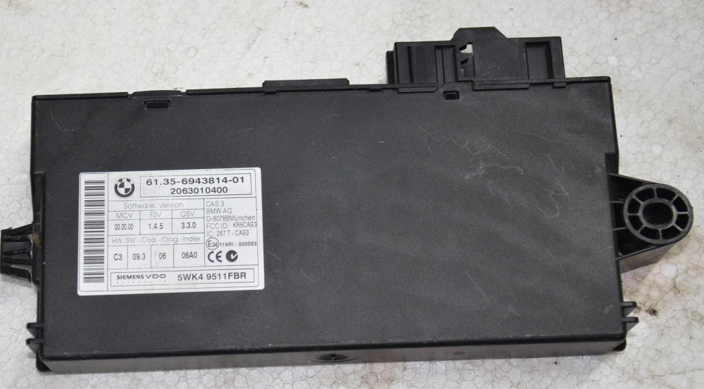 Calculator modul CAS BMW E60 E61 E90 E92 E87 6135-6943814 / 61356943814
