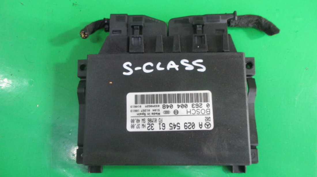 CALCULATOR / MODUL COD A0295456132 / 0263004048 MERCEDES S-CLASS W220 FAB. 1998 - 2005 ⭐⭐⭐⭐⭐