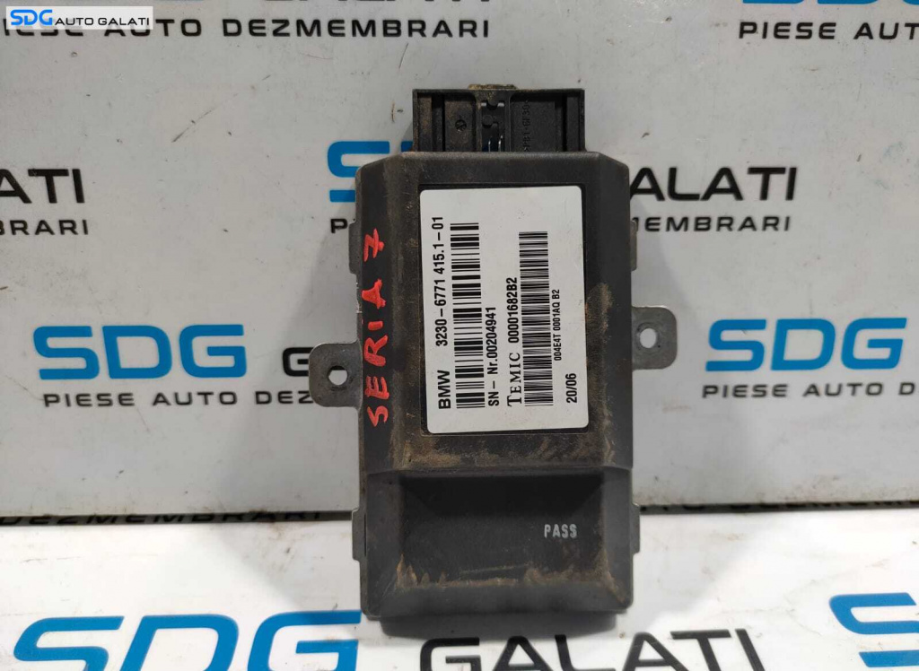 Calculator Modul Coloana Volan BMW Seria 7 E65 E66 2001 - 2008 Cod 6771415 6771415.1 [L5049]