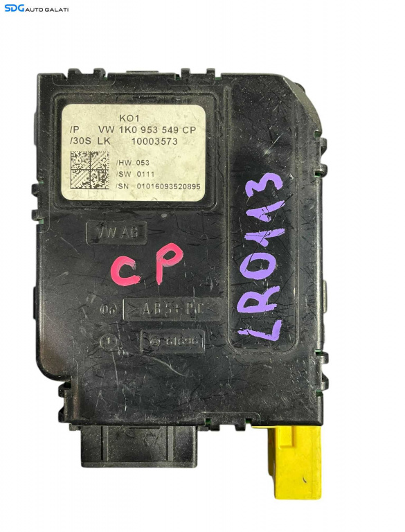 Calculator Modul Coloana Volan Seat Toledo 3 2005 - 2011 Cod 1K0953549CP [LR0113]