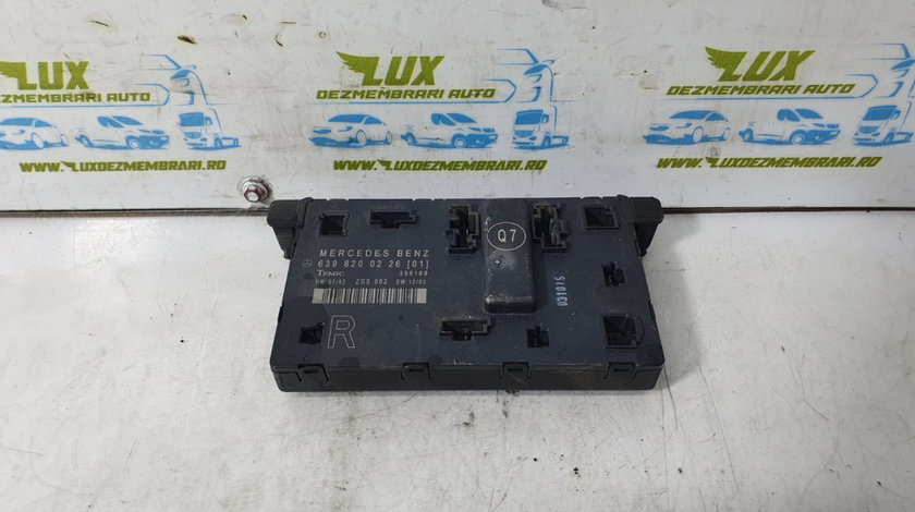 Calculator modul confort 6398200226 Mercedes-Benz Vito W639 [2003 - 2010]