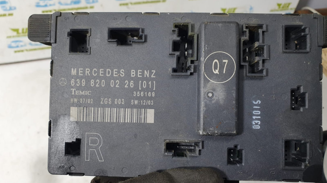 Calculator modul confort 6398200226 Mercedes-Benz Vito W639 [2003 - 2010]