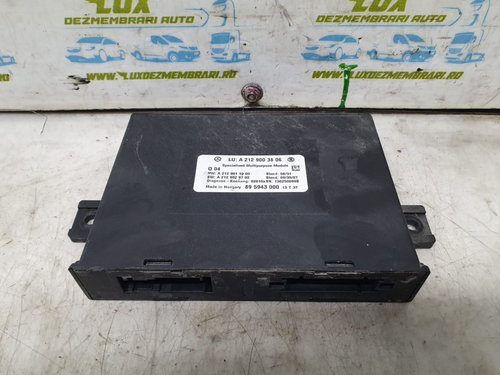 Calculator modul confort a2129003806 Mercedes-Benz E-Class W212/S212/C207/A207 [2009 - 2013]