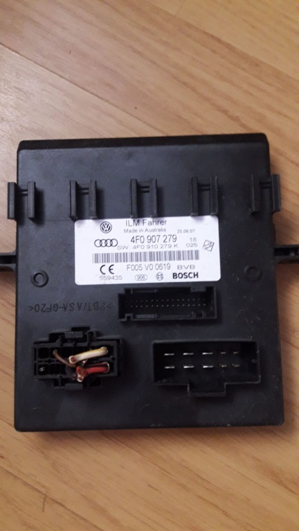 Calculator modul confort A6 4F C6 4F0907279 Audi Q7 2007 MOTOR quattro
