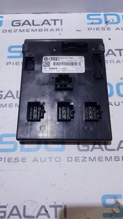 Calculator / Modul Confort Audi A4 B8 2008 - 2013 Cod Piesa : 8K0 907 063 / 8K0907063