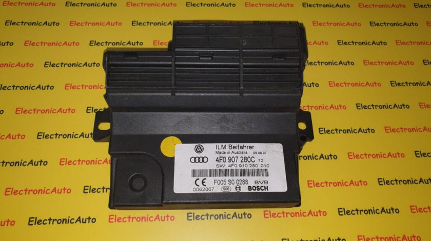 Calculator Modul Confort Audi A6 4F C6 4F0907280C, 4F0 907 280C