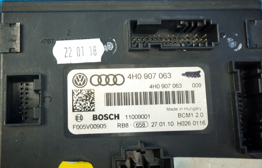 Calculator, Modul confort AUDI A6 C7, A8