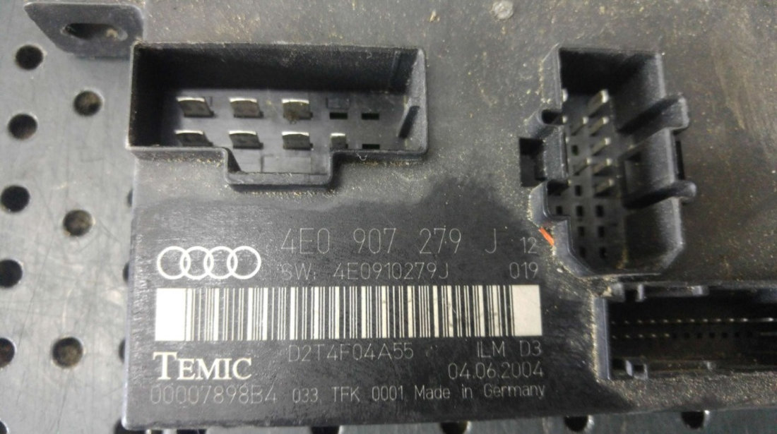 Calculator modul confort audi a8 d3 4e2 4e8 4e0907279j 4e0910279j