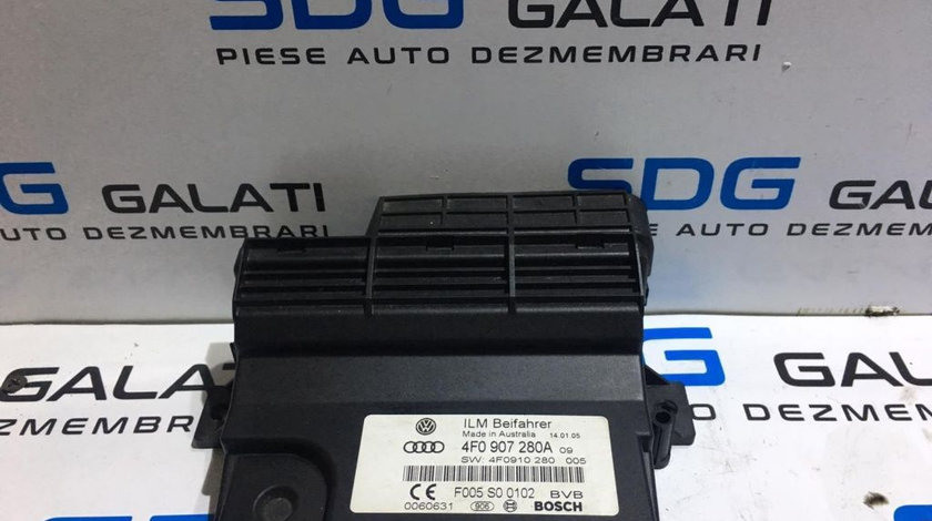 Calculator Modul Confort Confort Audi A6 C6 4F 2004 - 2011 Cod Piesa 4F0907280A [0373]