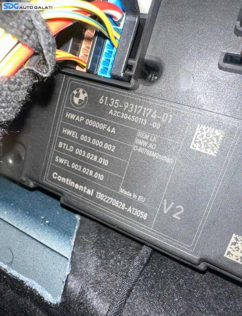Calculator Modul Confort Confort BMW Seria 3 F30 2011 - 2019 Cod 9317174 61359317174 6135931717401 [...