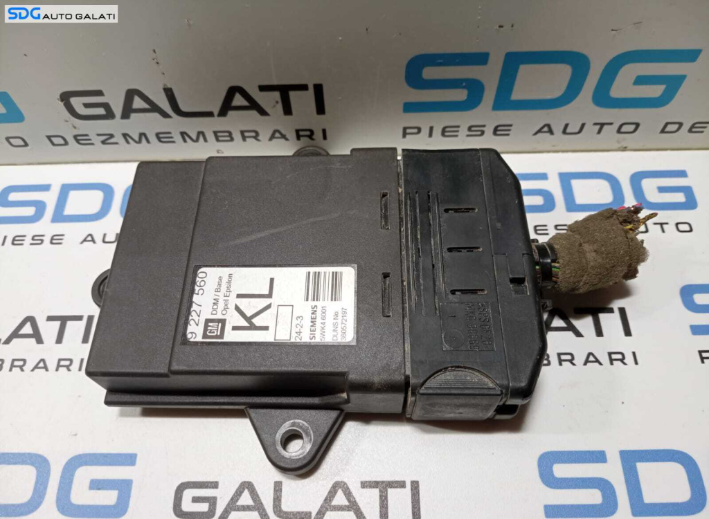 Calculator Modul Confort Confort de pe Usa Portiera Dreapta Fata Opel Vectra C 2002 - 2008 Cod 9227560 9227560KL [M4339]