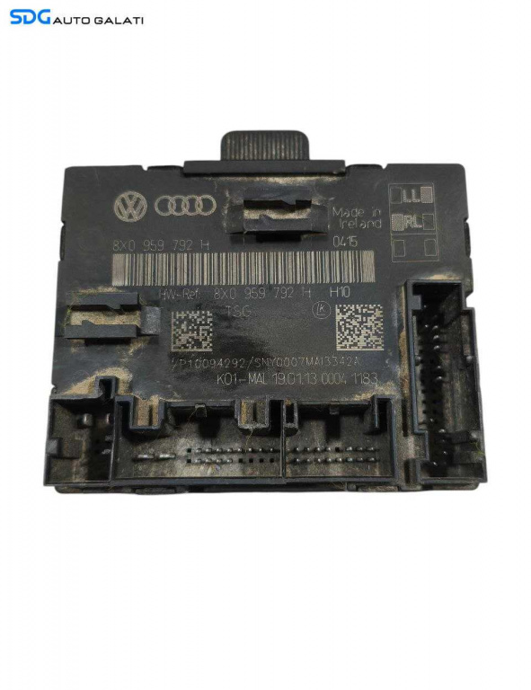 Calculator Modul Confort Confort de pe Usa Portiera Dreapta Fata Audi Q3 8U 2011 - 2018 Cod 8X0959792H [LR1150]
