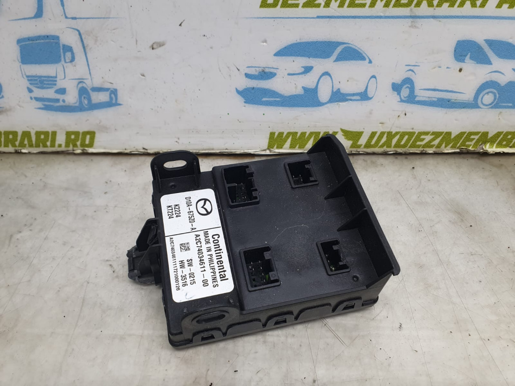 Calculator modul confort D10a-675z0-a Mazda CX-3 [2015 - 2018] 1.5 diesel S5Y5
