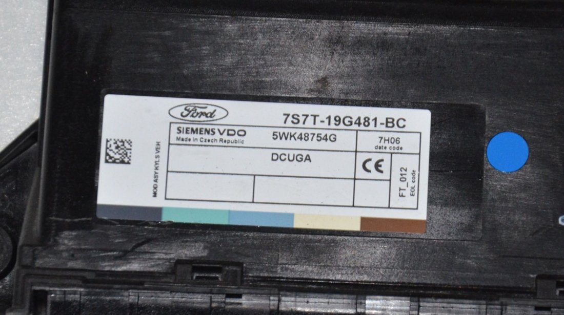Calculator modul confort Ford Mondeo MK4 IV Galaxy S-max