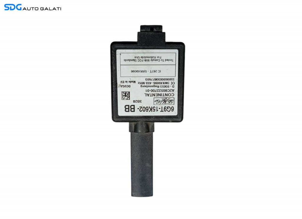 Calculator Modul Confort Inchidere Centralizata Keyless Control Ford Kuga 2 2012 - 2019 Cod 6G9T-15K602-BB [LR0868]