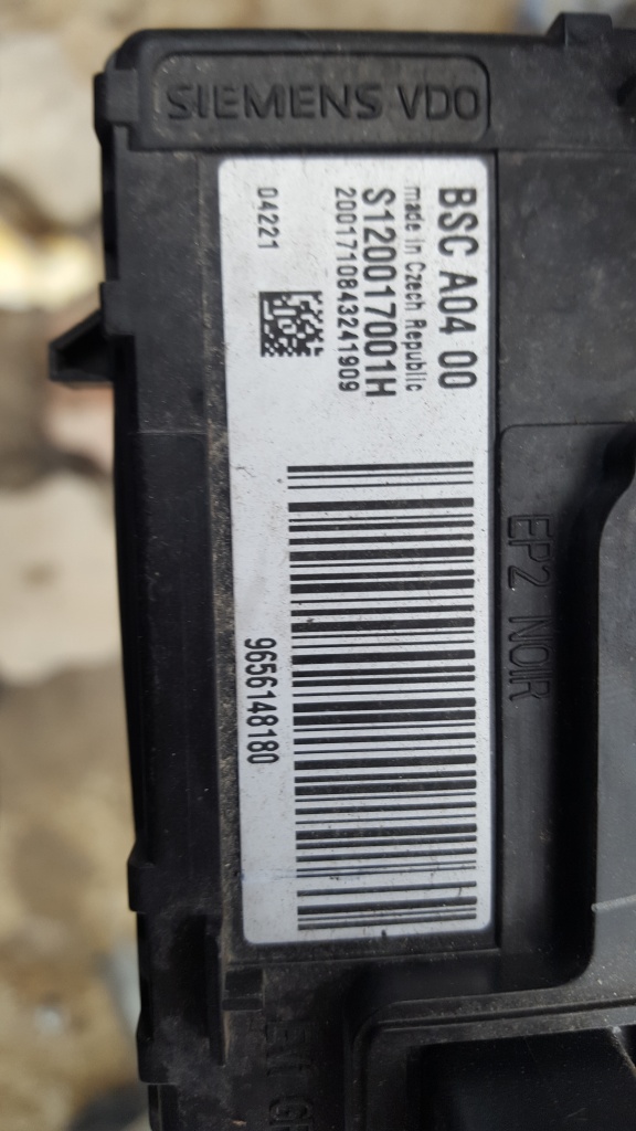 Calculator modul confort Peugeot 9656148180