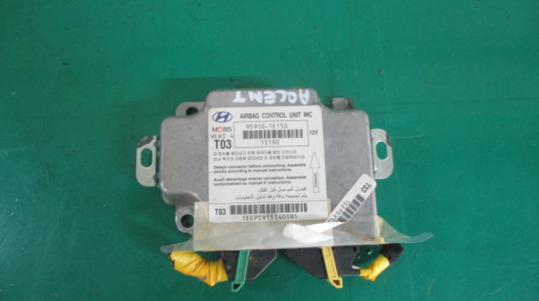 CALCULATOR / MODUL CONTROL AIRBAG COD 95910-1E150 HYUNDAI ACCENT 3 FAB. 2005 - 2010 ⭐⭐⭐⭐⭐