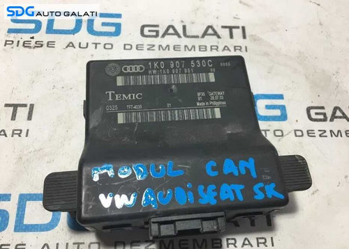 Calculator Modul control central CAN Gateway Seat Toledo 3 2004 - 2013 Cod 1K0907530C [L3659]