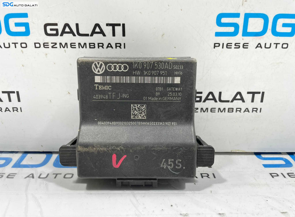 Calculator Modul control central CAN Volkswagen Tiguan 5N 2007 - 2013 Cod 1K0907530AD [L4515]