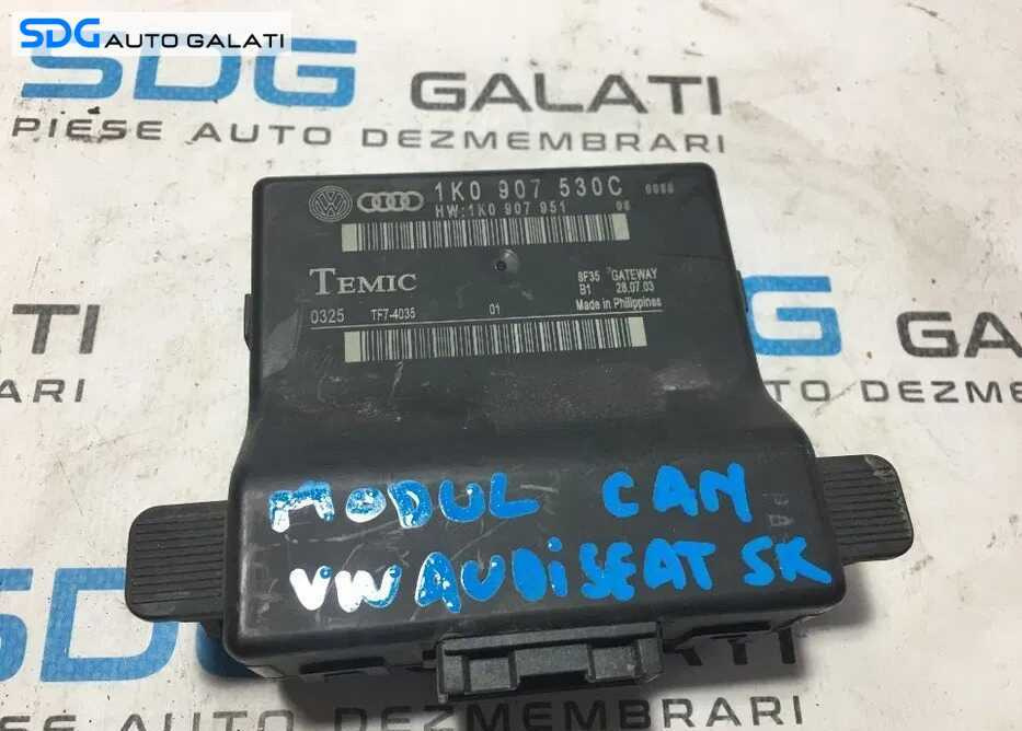 Calculator Modul control central CAN Volkswagen Tiguan 5N 2007 - 2013 Cod 1K0907530C [L3659]
